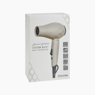 Efalock XS MINI hair dryer COCOA DUST - Zložljiv potovalni fen za lase