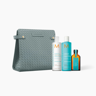 Holiday Kit Hydration Set + DARILO 🎁 -  set za vlaženje las + DARILO kozmetična torbica & Treatment Mist 5ml