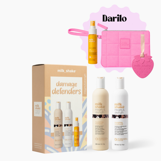 DAMAGE DEFENDERS - paket za globinsko nego + GRATIS travel size incredible milk 55ml, torbica + dišava za avto