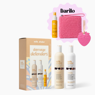 DAMAGE DEFENDERS - paket za globinsko nego + GRATIS travel size incredible milk 55ml, torbica + dišava za avto