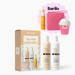 DAMAGE DEFENDERS - paket za globinsko nego + GRATIS travel size incredible milk 55ml, torbica + dišava za avto