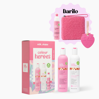 COLOUR HEROES - paket za barvane lase + GRATIS travel size incredible milk 50ml, torbica in dišava za avto