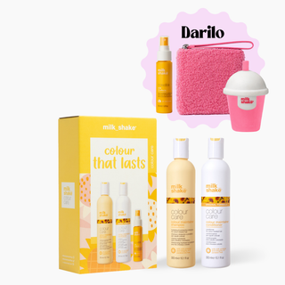 COLOUR THAT LASTS - paket za barvane lase + GRATIS travel size incredible milk 55ml, torbica in dišava za avto