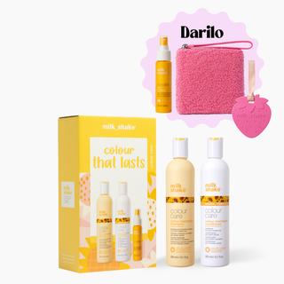 COLOUR THAT LASTS - paket za barvane lase + GRATIS travel size incredible milk 55ml, torbica in dišava za avto