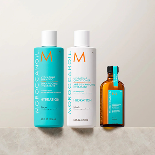 Holiday Kit Hydration Set + DARILO 🎁 -  set za vlaženje las + DARILO kozmetična torbica & Treatment Mist 5ml