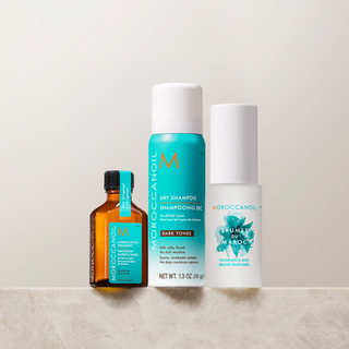 Refresh Nourish & Go Dark tone - Set za hitro osvežitev temnih las + Brumes Du Maroc 30 ml