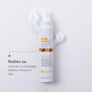 Whipped Cream Moisture Plus - negovalna pena za suhe lase