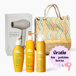 ☀️ SUN&MORE ALL IN BODY KIT - vse za nego & zaščito kože poleti + GRATIS potovalni fen in poletna borša