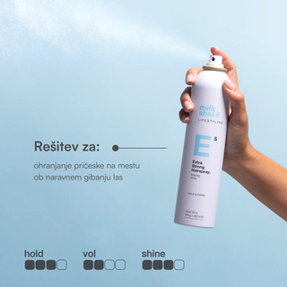 Lifestyling Eco Hairspray Strong - Lak brez potisnega plina
