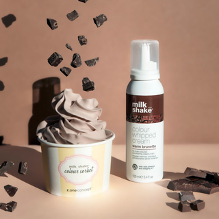Colour Whipped Cream WARM BRUNETTE - Barvna pena za lase