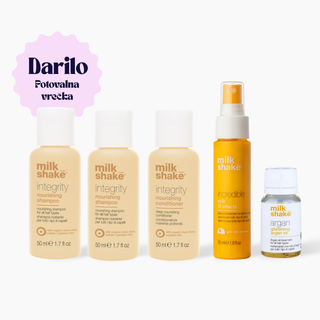 TRAVEL SIZE XXL Integrity & Strength Pack - Integrity paket izdelkov za poškodovane lase