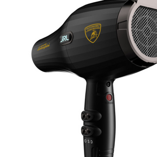 JRL x Lamborghini Forte Pro Hair Dryer - sušilnik za lase črn
