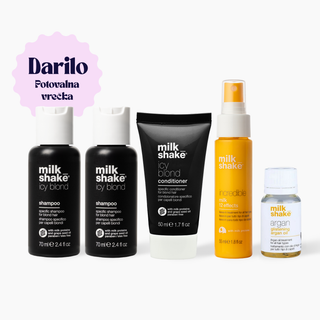 TRAVEL SIZE XXL Icy Blond Pack - Icy Blond paket izdelkov za blondinke
