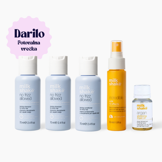TRAVEL SIZE XXL No Frizz Allowed Pack - paket izdelkov proti naelektrenim lasem