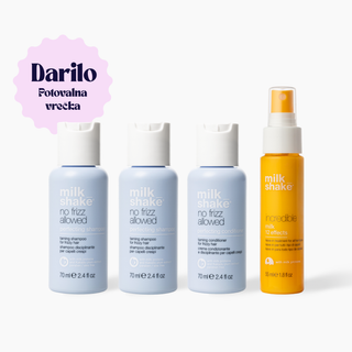 TRAVEL SIZE No Frizz Allowed Pack - paket izdelkov proti naelektrenim lasem