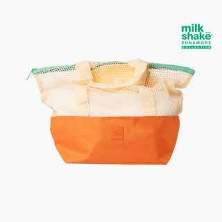 Sun & More milk_shake Summer Bag '25 - Mrežasta Borša oranžna