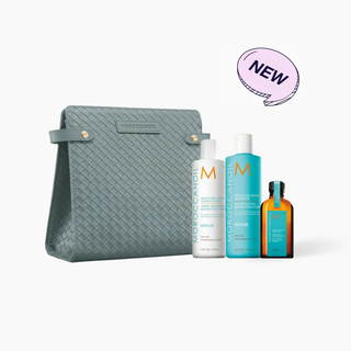 Holiday Kit Repair Set + DARILO 🎁 - set za poškodovane lase + DARILO kozmetična torbica & Treatment Mist 5ml