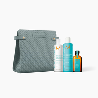 Holiday Kit Repair Set + DARILO 🎁 - set za poškodovane lase + DARILO kozmetična torbica & Treatment Mist 5ml