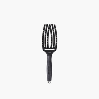 Olivia Garden Fingerbrush Medium - Črna srednja krtača