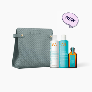 Holiday Kit Hydration Set + DARILO 🎁 -  set za vlaženje las + DARILO kozmetična torbica & Treatment Mist 5ml