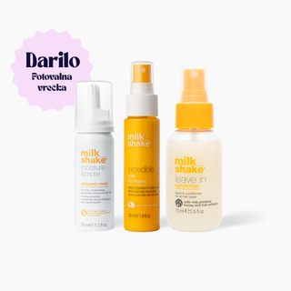 TRAVEL SIZE Leave-in Trio Pack - Trio Paket izdelkov brez izpiranja